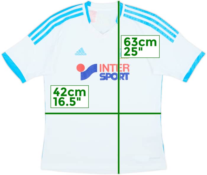2013-14 Olympique Marseille Home Shirt - 6/10 - (M.Boys)
