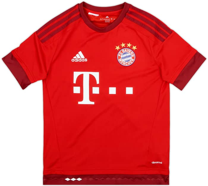 2015-16 Bayern Munich Home Shirt - 9/10 - (L.Boys)