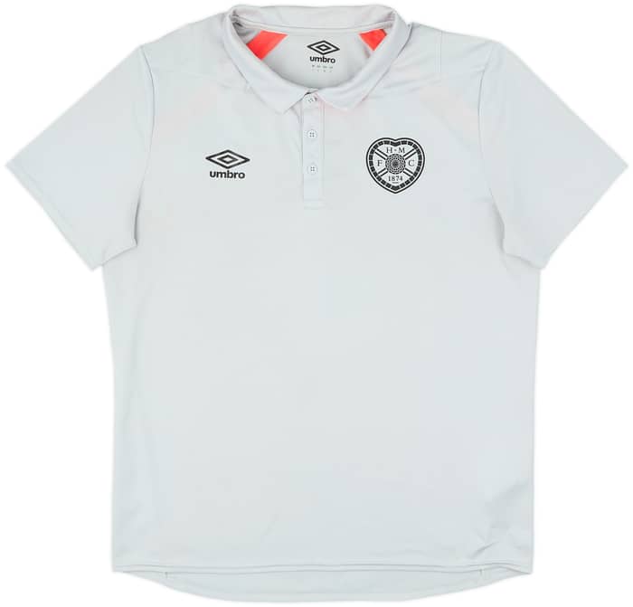 2018-19 Hearts Umbro Polo Shirt - 7/10 - (L)
