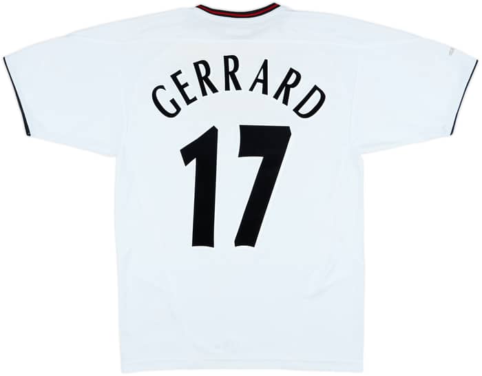 2003-04 Liverpool Away Shirt Gerrard #17 - 6/10 - (S)