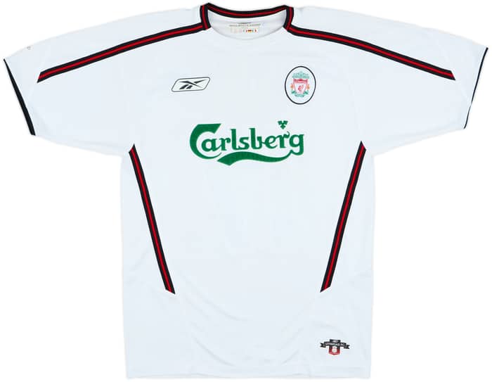 2003-04 Liverpool Away Shirt Gerrard #17 - 6/10 - (S)