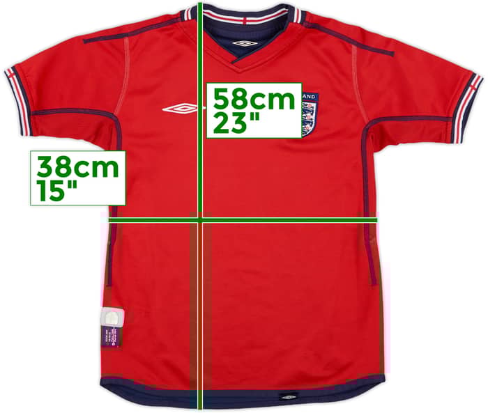 2002-04 England Away Shirt - 8/10 - (S.Boys)