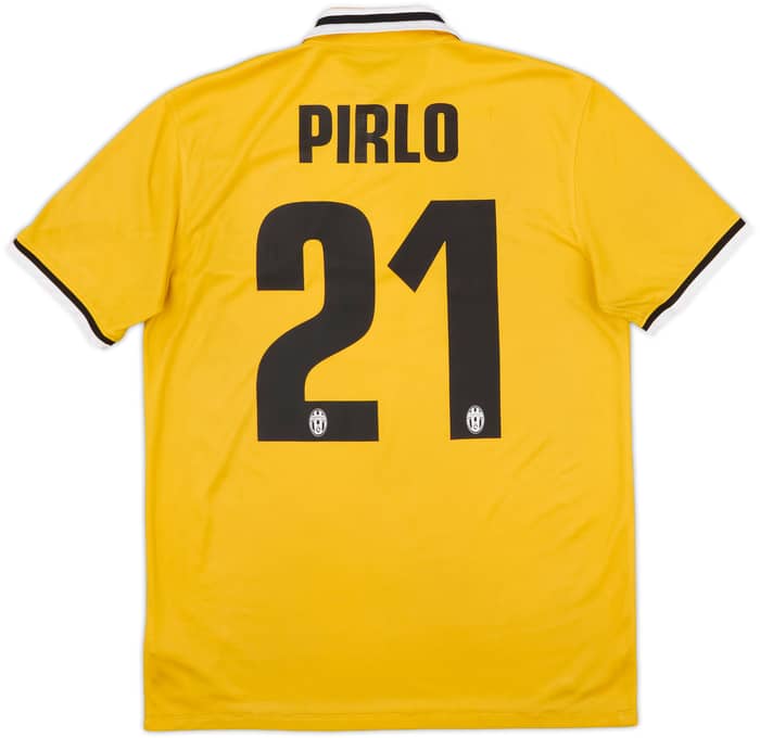 2013-14 Juventus Away Shirt Pirlo #21 - 7/10 - (M)