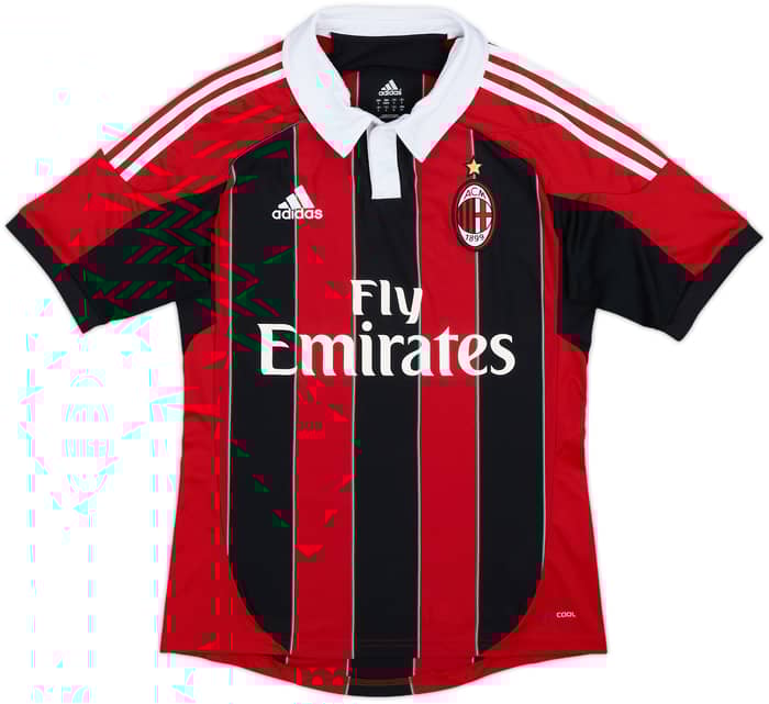 2012-13 AC Milan Home Shirt Pato #9 - 7/10 - (S)