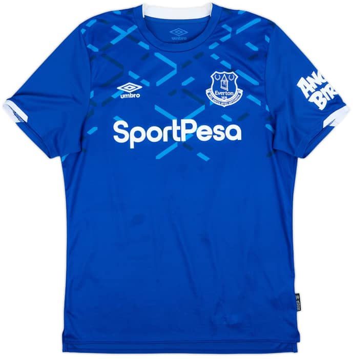 2019-20 Everton Home Shirt Baines #3 - 8/10 - (L)