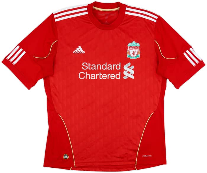 2010-12 Liverpool Home Shirt Gerrard #8 - 5/10 - (L)