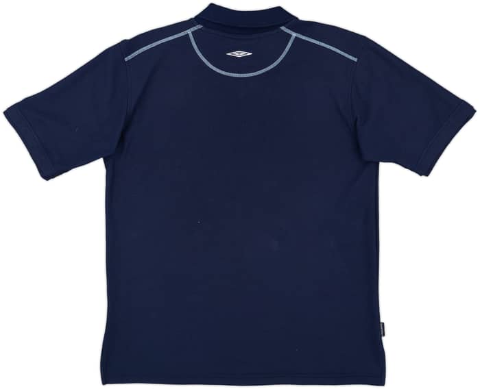 2000-01 England Umbro Polo Shirt - 8/10 - (M)