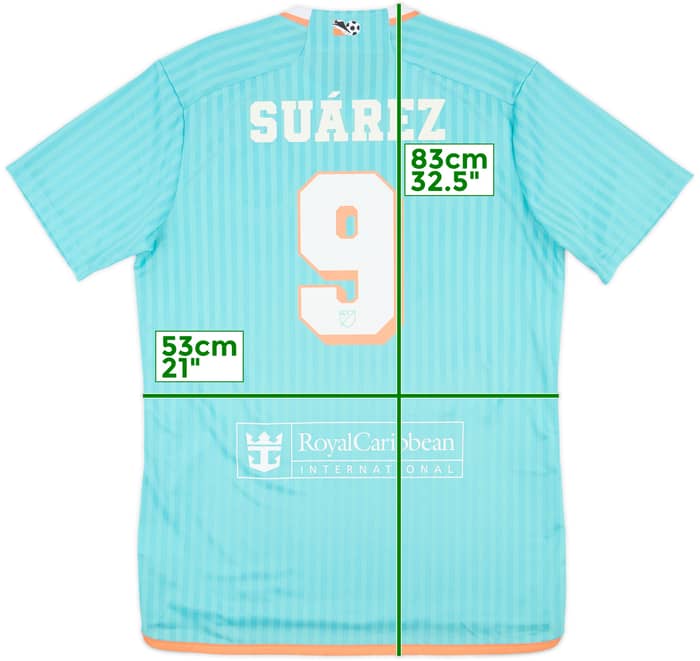 2024-25 Inter Miami Third Shirt Suarez #9 - 9/10 - (L)