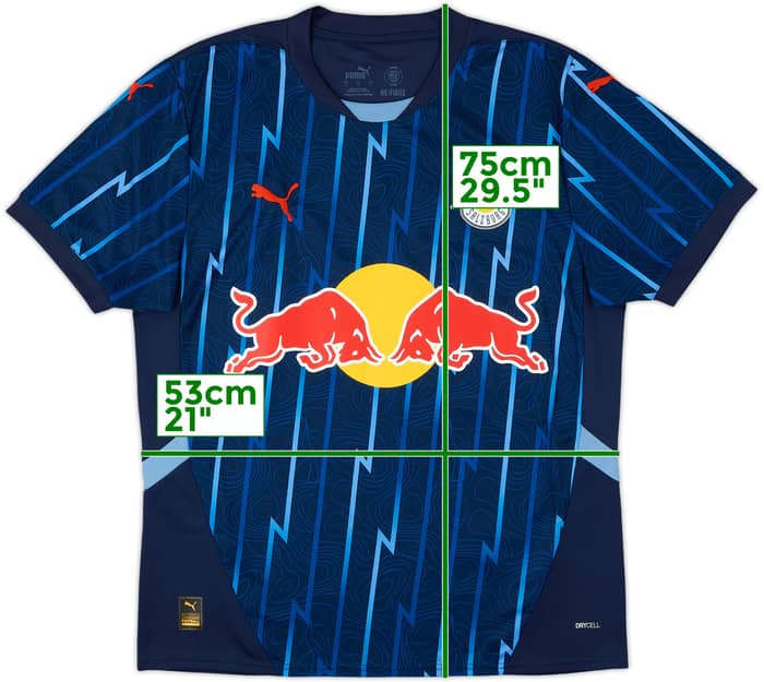 2025-26 RB Salzburg Authentic Away Shirt - 10/10 - (L)