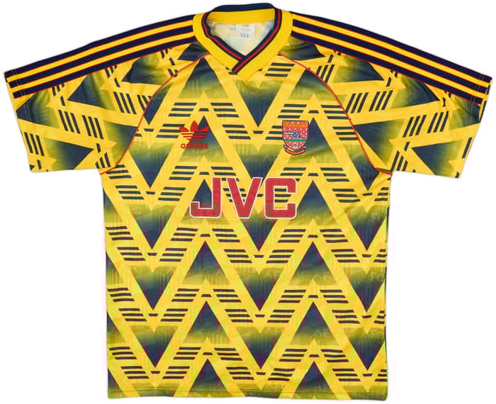 1991-93 Arsenal Away Shirt - 9/10 - (M)