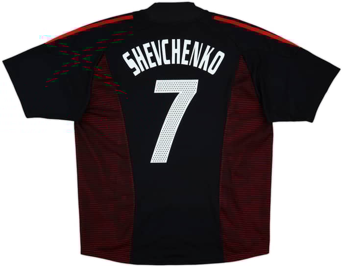 2002-03 AC Milan Third Shirt Shevchenko #7 - 8/10 - (XL)