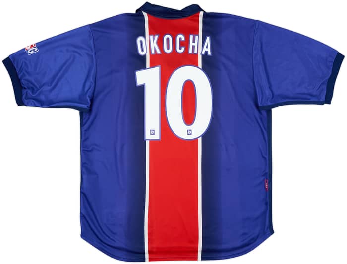 1998-99 Paris Saint-Germain Home Shirt Okocha #10 - 9/10 - (XL)