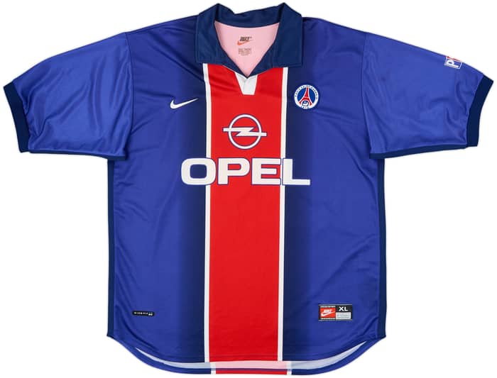 1998-99 Paris Saint-Germain Home Shirt Okocha #10 - 9/10 - (XL)