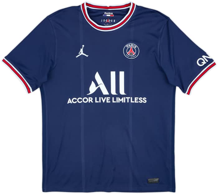 2021-22 Paris Saint-Germain Home Shirt Messi #30 - 8/10 - (M)