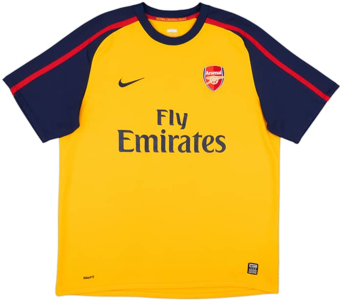 2008-09 Arsenal Away Shirt Fabregas #4 - 9/10 - (XL)