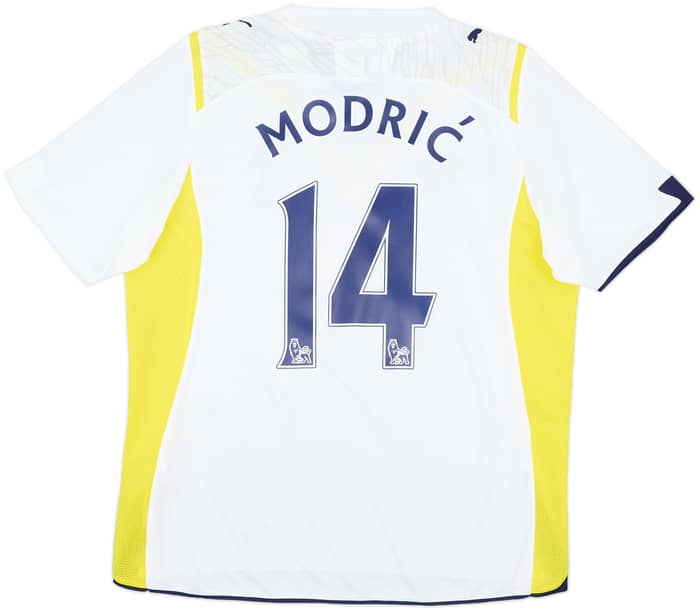 2009-10 Tottenham Home Shirt Modric #14 - 8/10 - (M)