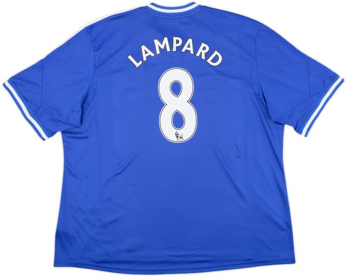 2013-14 Chelsea Home Shirt Lampard #8 - 9/10 - (3XL)