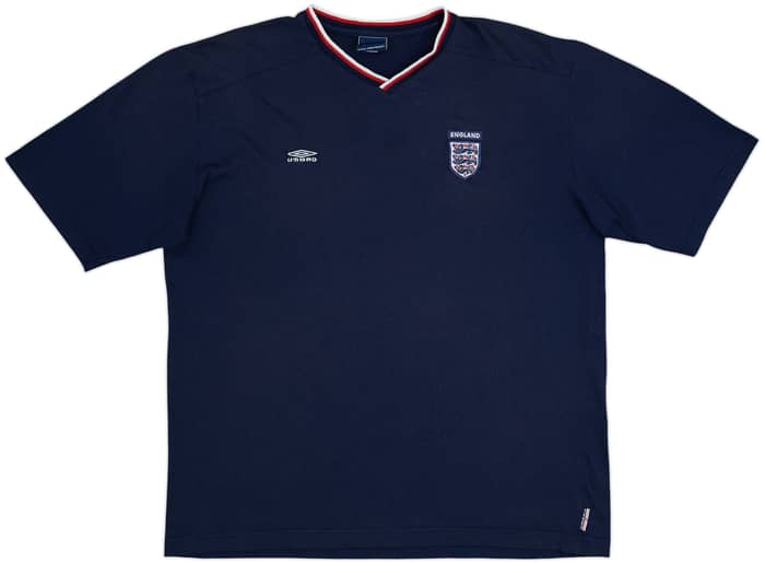 2004-06 England Umbro Training Shirt - 7/10 - (XL)