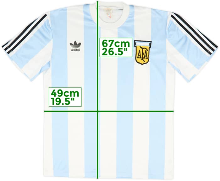 1990-91 Argentina Home Shirt - 8/10 - (M)