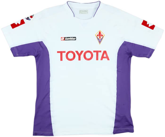 2007-08 Fiorentina Match Issue Away Shirt Cardinali #5