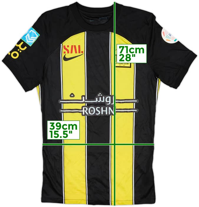 2023-24 Al-Ittihad Home Shirt - 10/10 - (S)