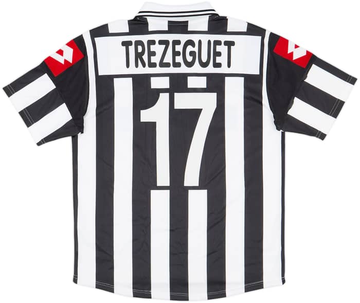 2001-02 Juventus Home Shirt Trezeguet #17 - 9/10 - (L)