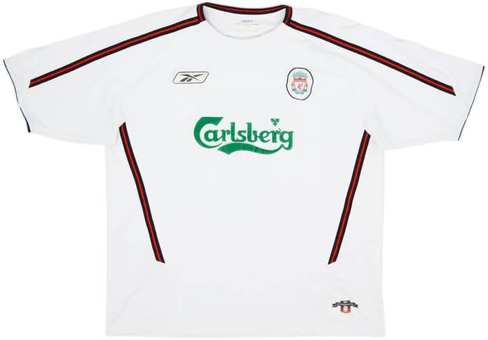 2003-04 Liverpool Away Shirt Gerrard #17 - 5/10 - (XL)