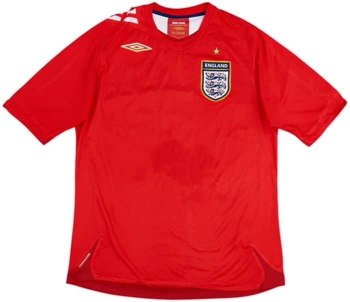 2006-08 England Away Shirt - 5/10 - (M)