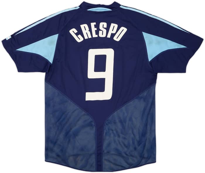 2004-05 Argentina Away Shirt Crespo #9 - 10/10 - (L)