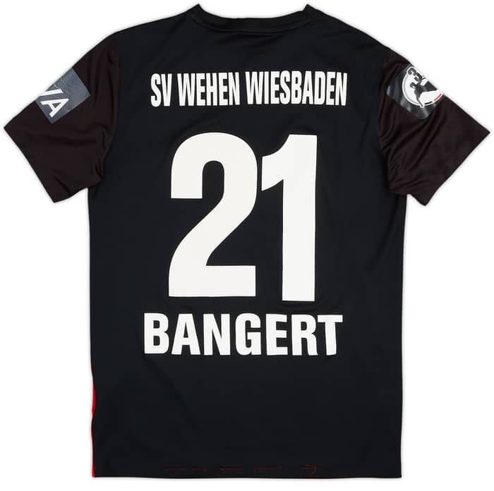 2016-17 Wehen Wiesbaden Home Shirt Bangert #21 - 6/10 - (M)