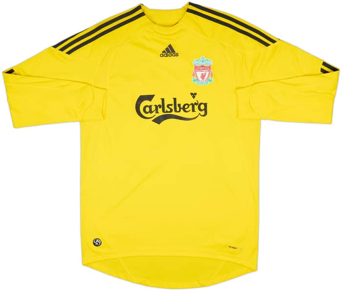 Camiseta de portero del Liverpool 2009-10 Reina #25 - 7/10 - (M)