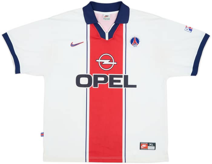 1997-98 Paris Saint-Germain Away Shirt Rai #10 - 6/10 - (XL)