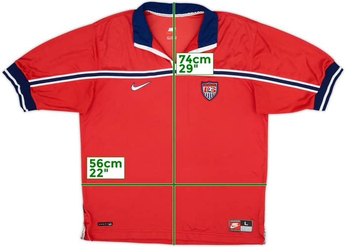 1998-99 USA Away Shirt - 6/10 - (L)