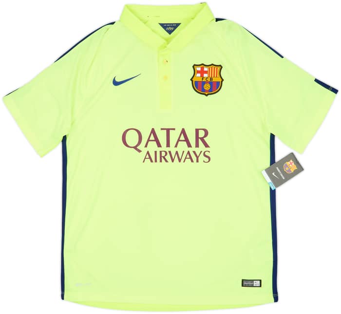 2014-15 Barcelona Third Shirt Messi #10 (L)