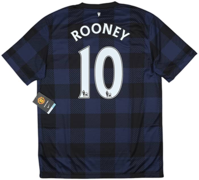 2013-14 Manchester United Away Shirt Rooney #10 (L)