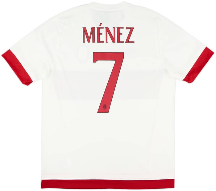 2015-16 AC Milan Away Shirt Menez #7 (L)