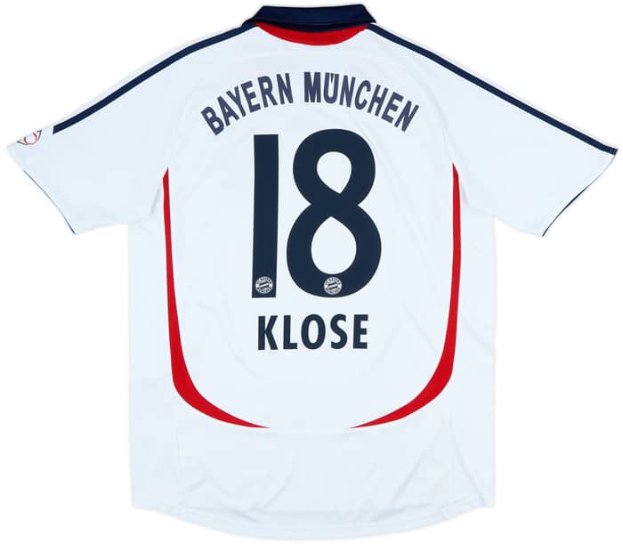 2006-07 Bayern Munich Away Shirt Klose #18 - 8/10 - (M)