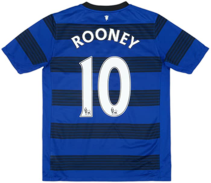 2011-13 Manchester United Away Shirt Rooney #10 - 6/10 - (XL.Boys)