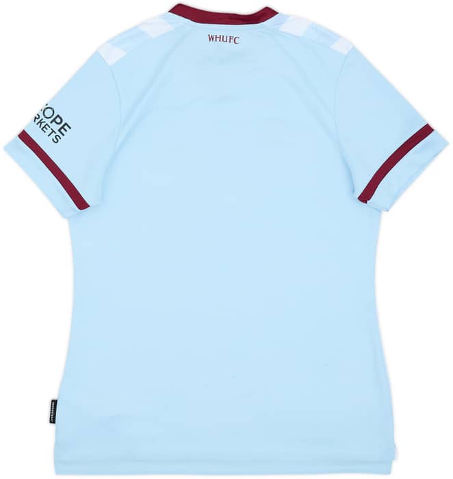 2021-22 West Ham Away Shirt - 6/10 - (Women's M)