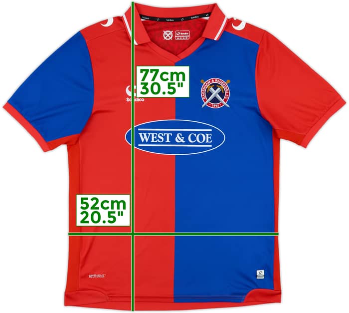 2018-19 Dagenham and Redbridge Home Shirt - 9/10 - (L)