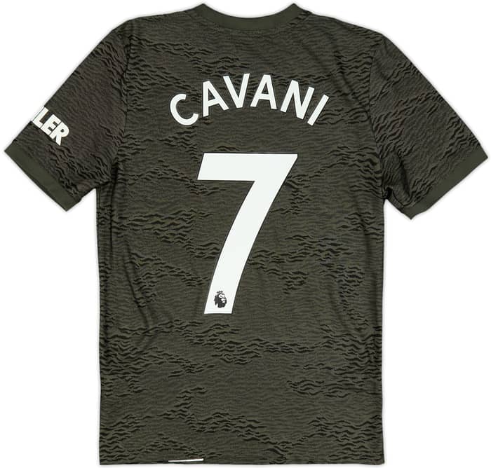 2020-21 Manchester United Away Shirt Cavani #7 - 10/10 - (L.Boys)