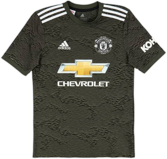 2020-21 Manchester United Away Shirt Cavani #7 - 10/10 - (L.Boys)