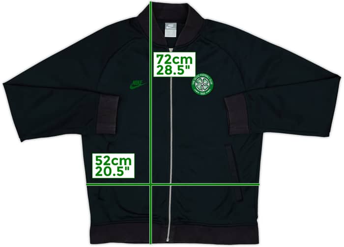 2009-10 Celtic Nike Track Jacket - 8/10 - (M)