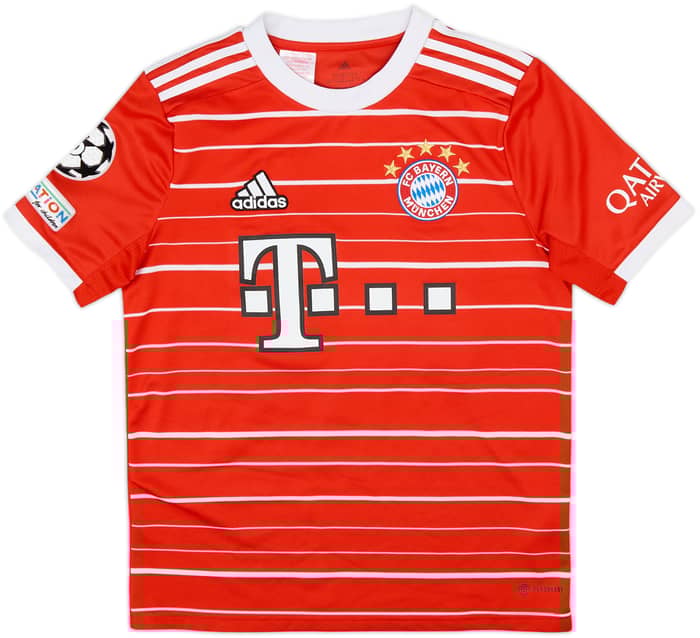 2022-23 Bayern Munich Home Shirt Musiala #42 - 10/10 - (L.Boys)