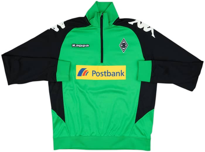 2014-15 Borussia Monchengladbach Kappa 1/4 Zip Drill Top - 8/10 - (L)