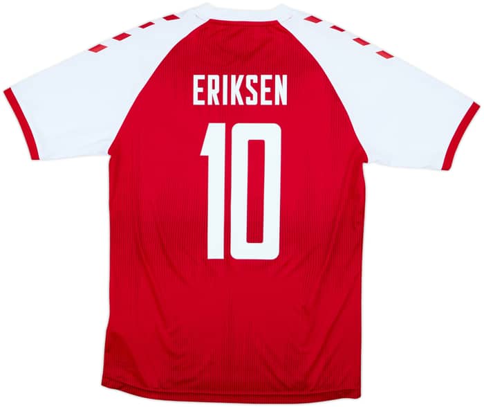 2020-21 Denmark Home Shirt Eriksen #10 - 10/10 - (M)