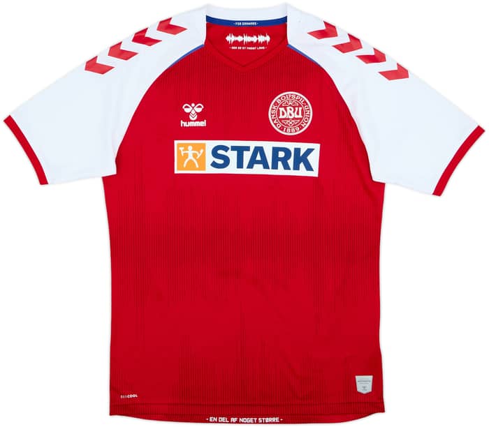 2020-21 Denmark Home Shirt Eriksen #10 - 10/10 - (M)
