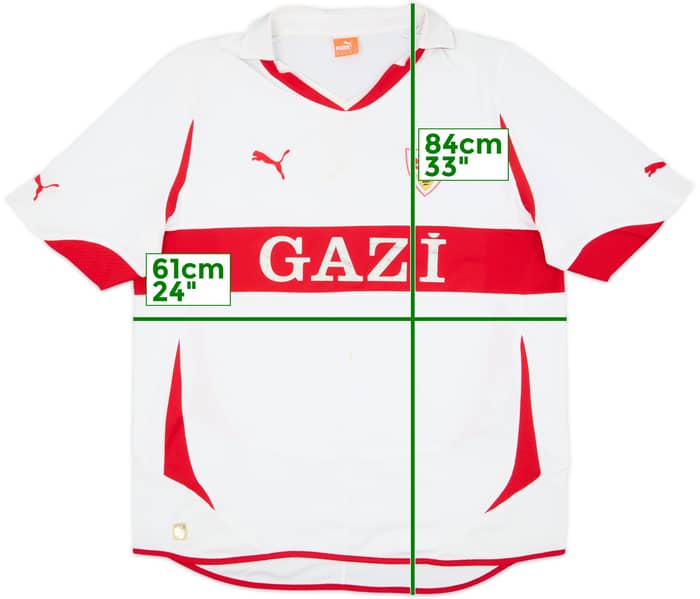 2010-11 Stuttgart Home Shirt - 4/10 - (XXL)