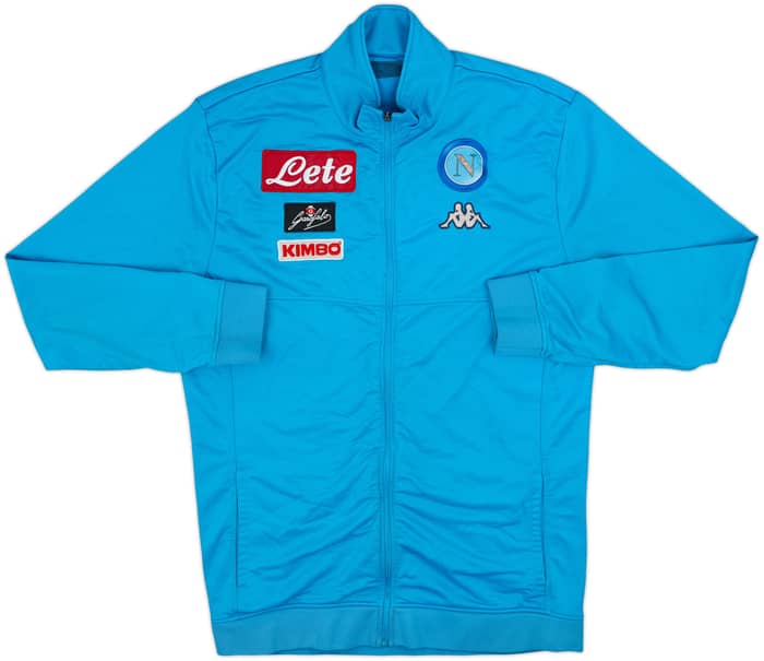 2017-18 Napoli Kappa Track Jacket - 5/10 - (3XL)