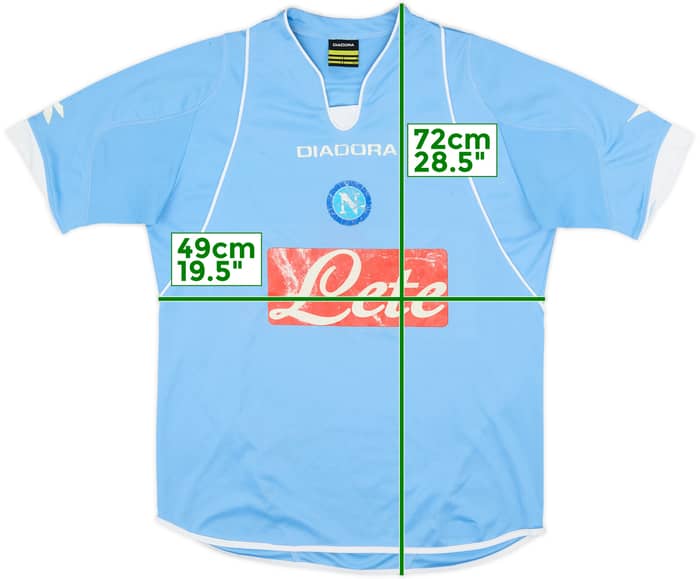 2007-08 Napoli Home Shirt - 4/10 - (M)